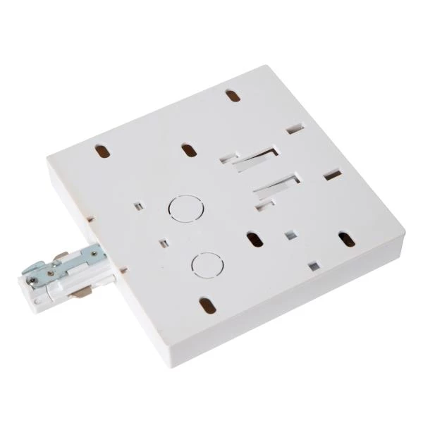 Lucide TRACK Power supply - 1-circuit Track lighting system - Single/Double - White (Extension) - detail 1